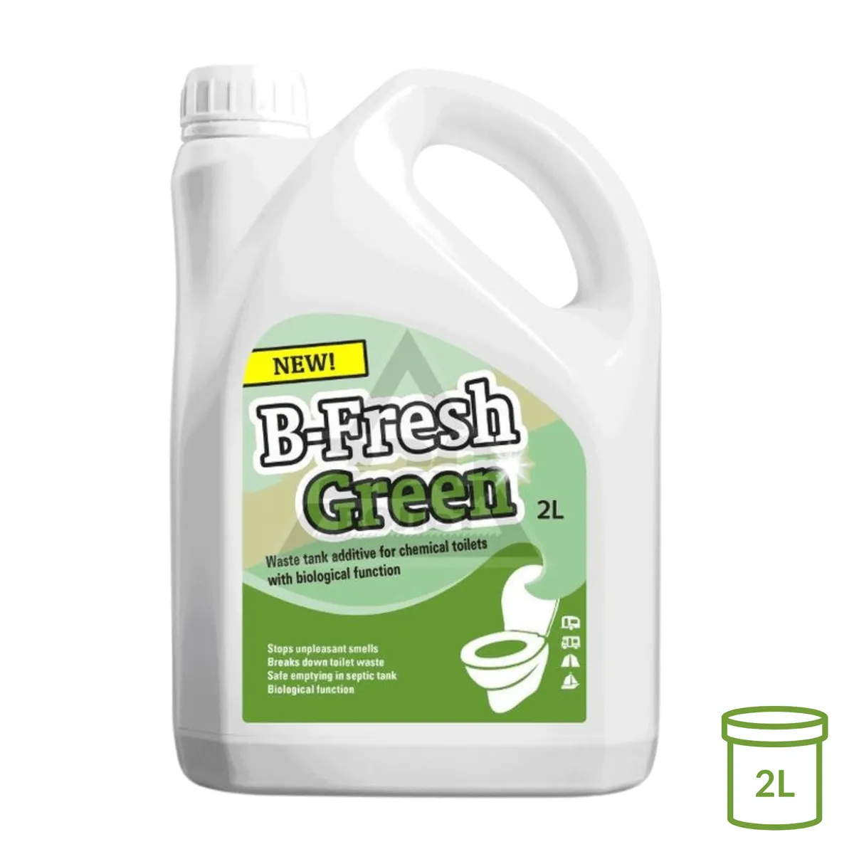 Płyn 2L do toalet turystycznych THETFORD B-FRESH GREEN - 30539CZ, photo 2 of 6