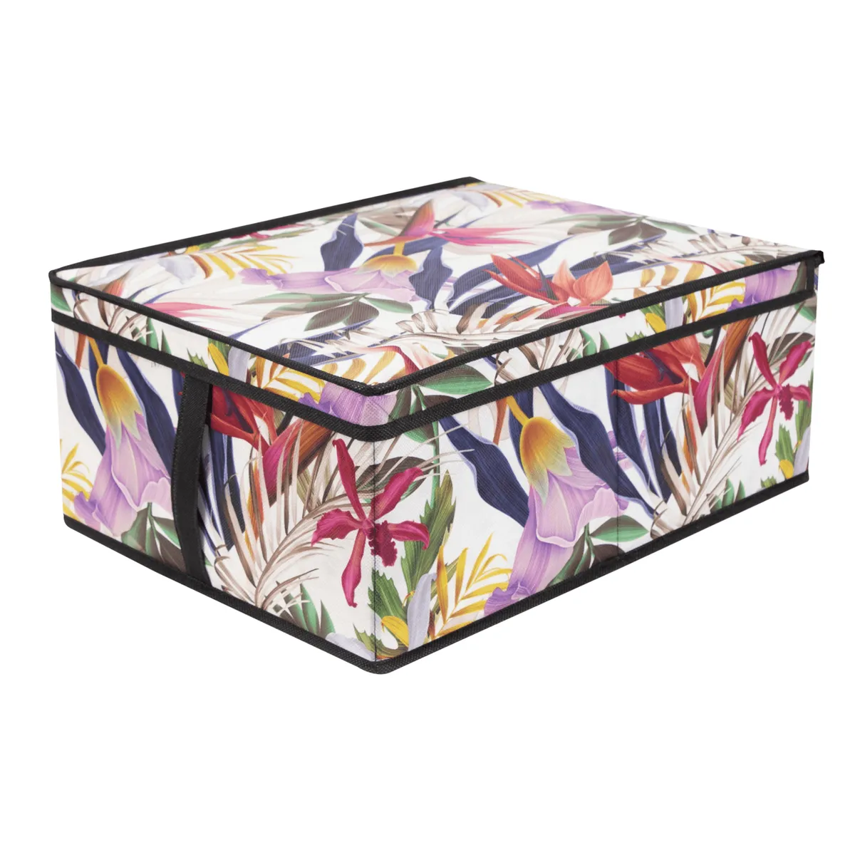FLORAL w kwiaty organizer do szafy z pokrywą 48x36x19cm, photo 1 of 8