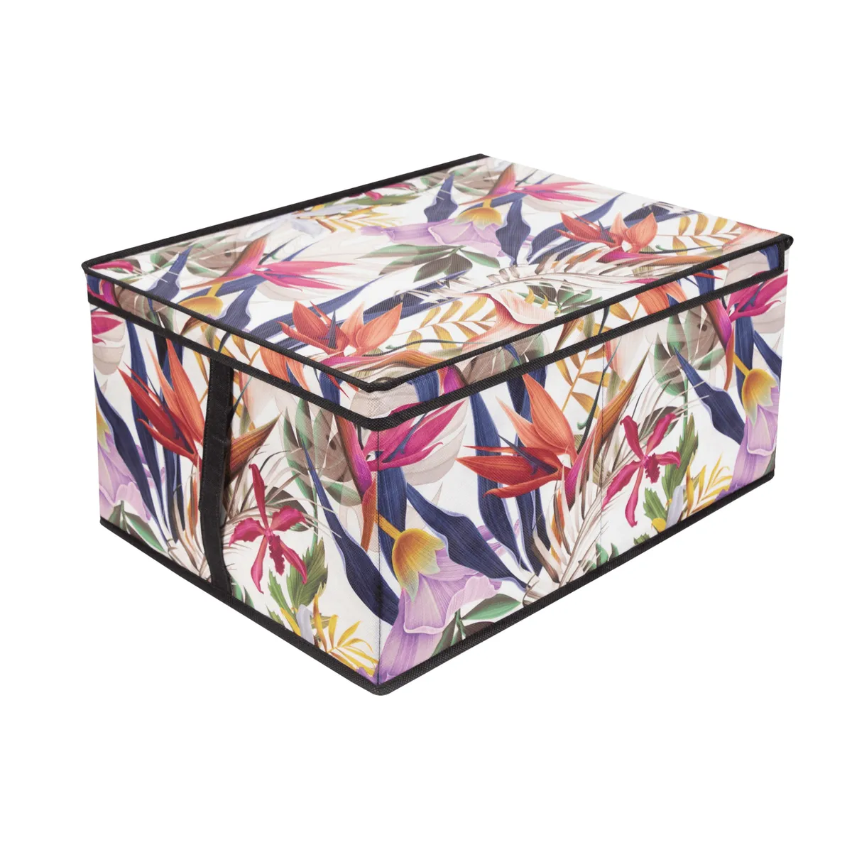FLORAL w kwiaty organizer do szafy z pokrywą 50x40x25cm, photo 1 of 8