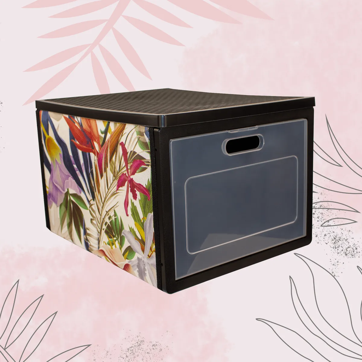 FLORAL w kwiaty organizer do szafy z drzwiczkami 41x31x25cm, photo 6 of 8