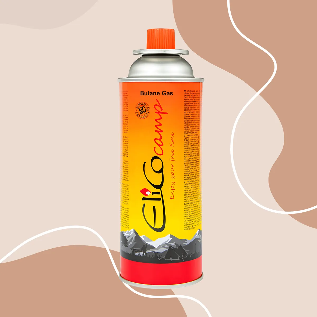 Kartusz gazowy z kołnierzem 220g/400ml, photo 5 of 5
