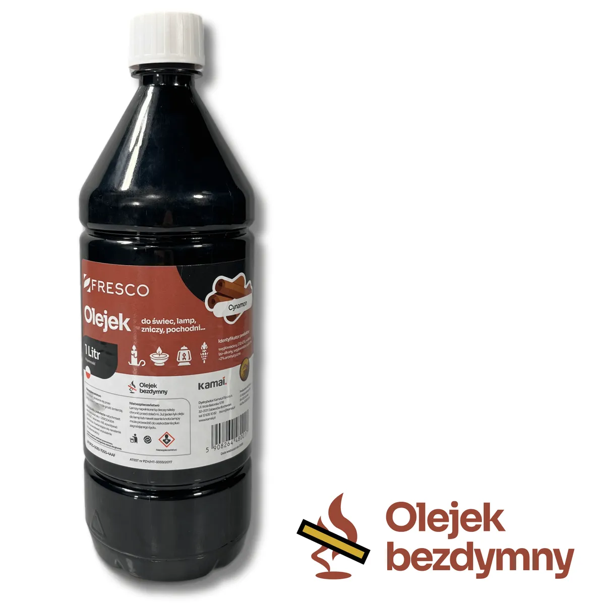 Paliwo olej do lamp, pochodni i świec 1,0L CYNAMON, photo 3 of 8
