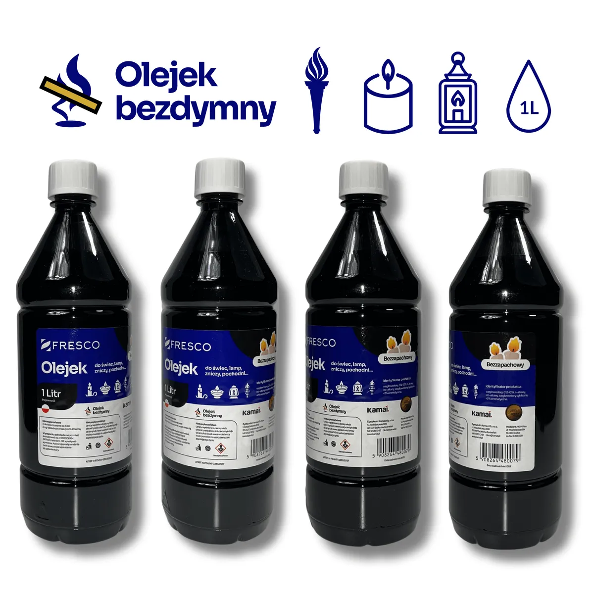 Paliwo olej do lamp, pochodni i świec 1,0L BEZZAPACHOWY, photo 6 of 8