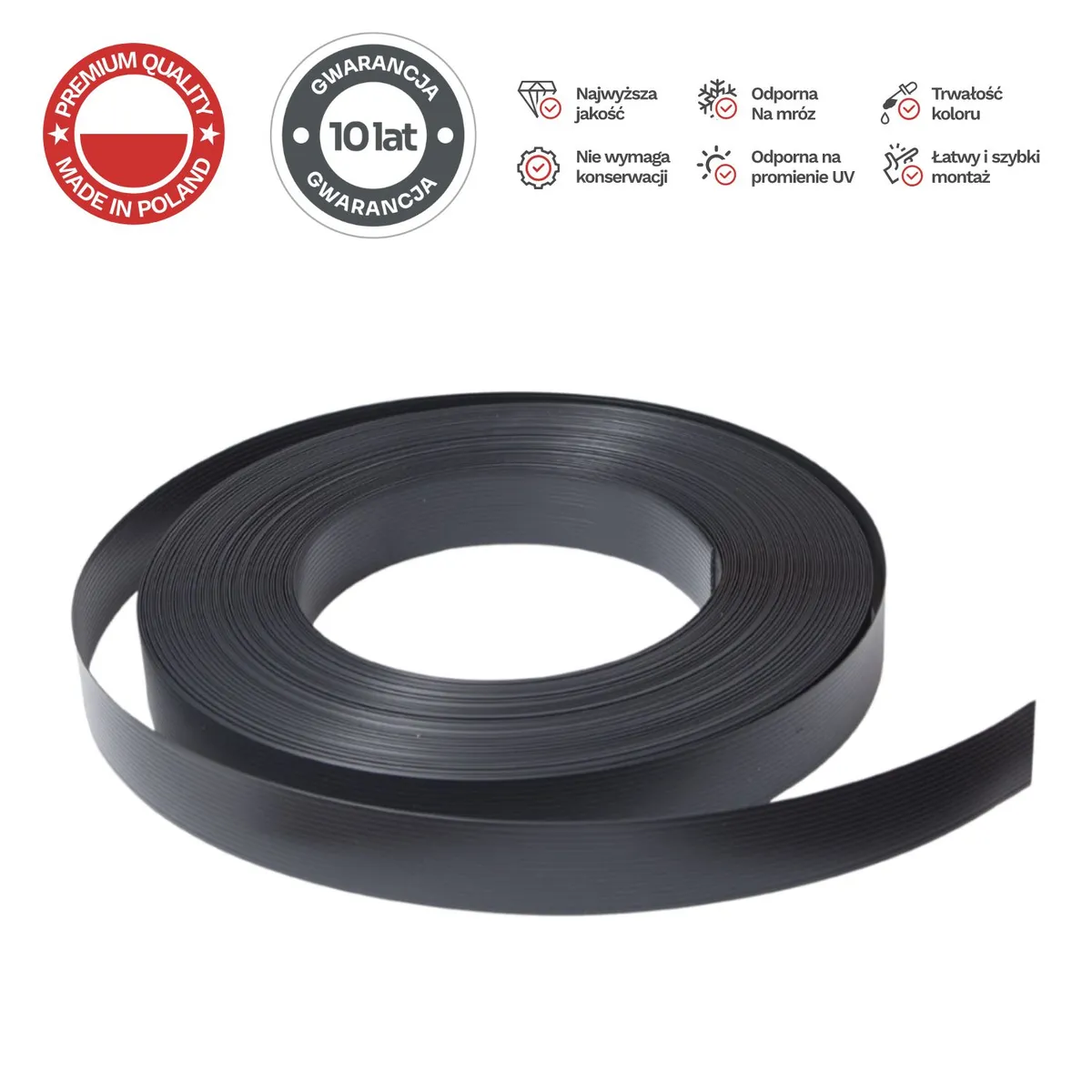 Taśma ogrodzeniowa 50mb Thermoplast® CLASSIC LINE 4,75cm, photo 1 of 8